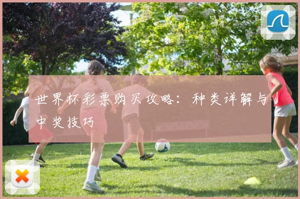 世界杯彩票购买攻略:种类详解与中奖技巧